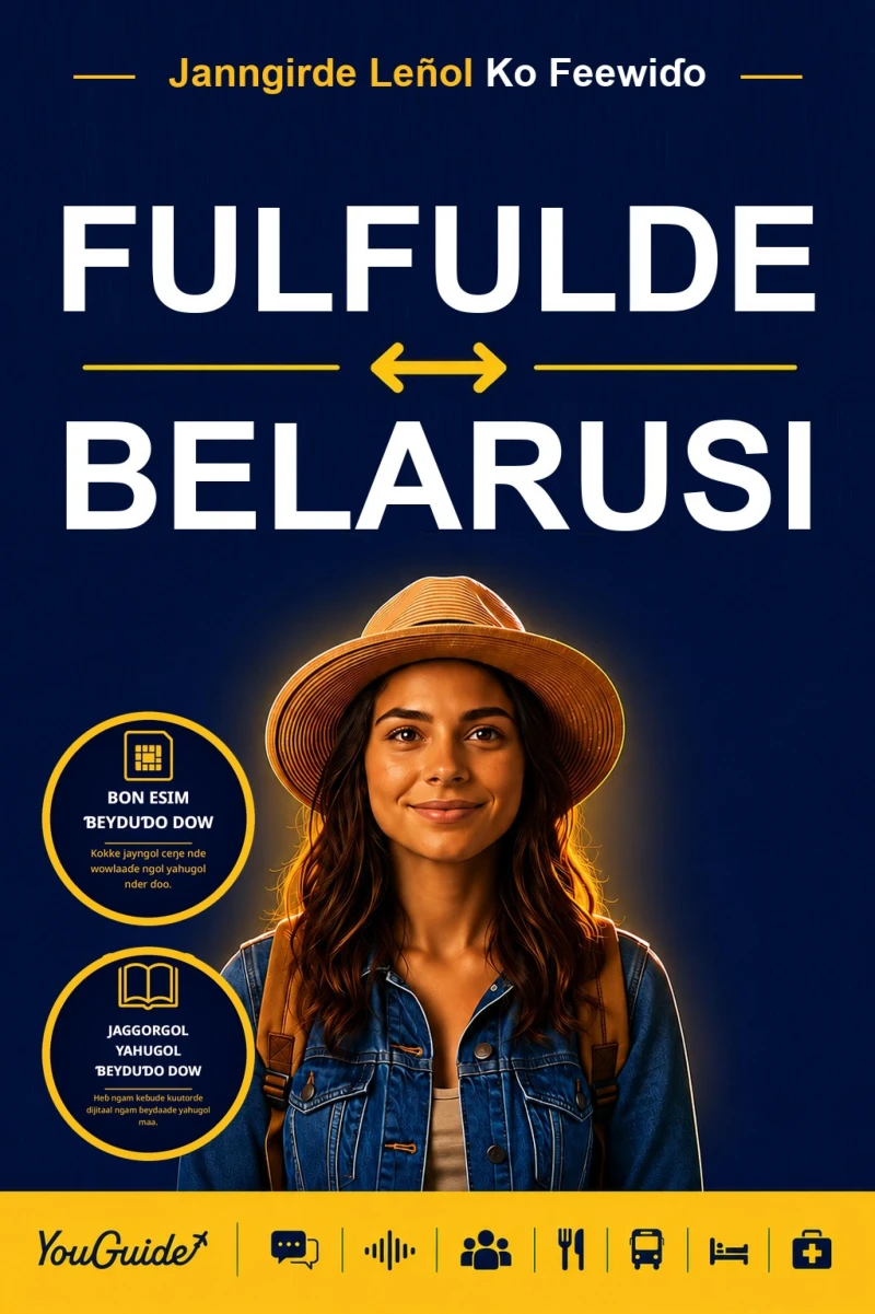 Portada: The Language Guide for Travelers - Fulani to Belarusian