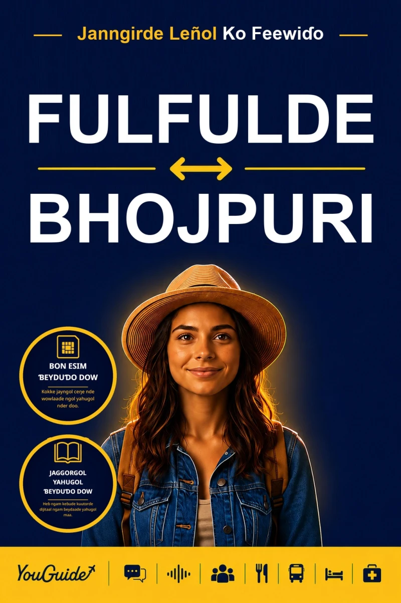 Portada: The Language Guide for Travelers - Fulani to Bhojpuri