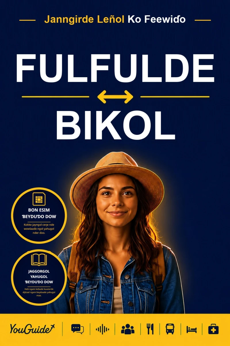 Portada: The Language Guide for Travelers - Fulani to Bikol