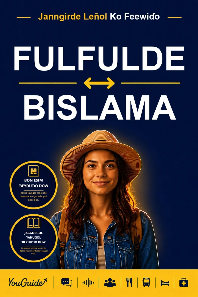 Portada: The Language Guide for Travelers - Fulani to Bislama