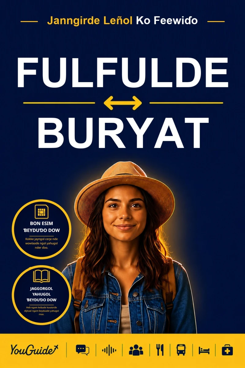 Portada: The Language Guide for Travelers - Fulani to Buryat