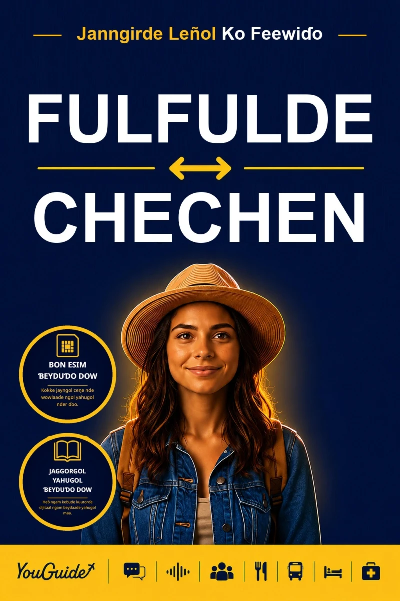 Portada: The Language Guide for Travelers - Fulani to Chechen