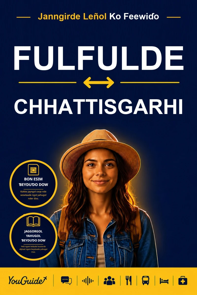 Portada: The Language Guide for Travelers - Fulani to Chhattisgarhi