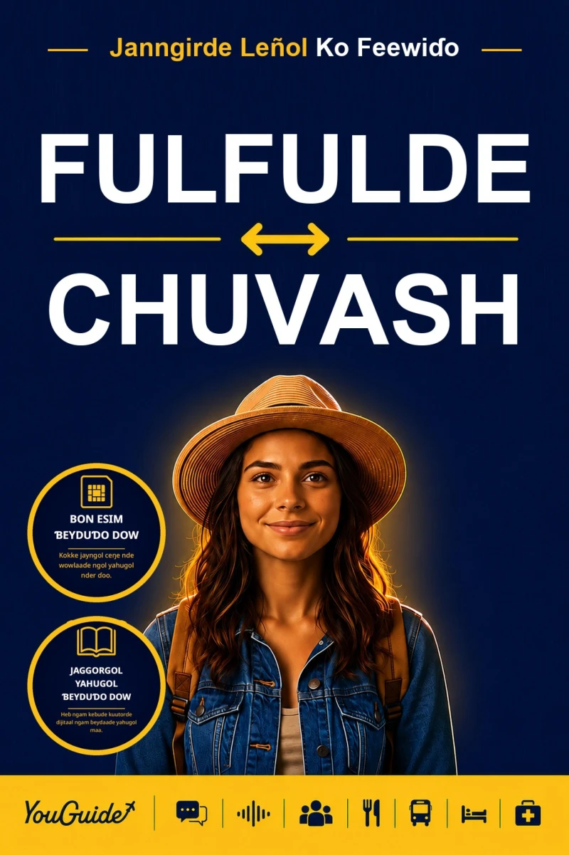 Portada: The Language Guide for Travelers - Fulani to Chuvash