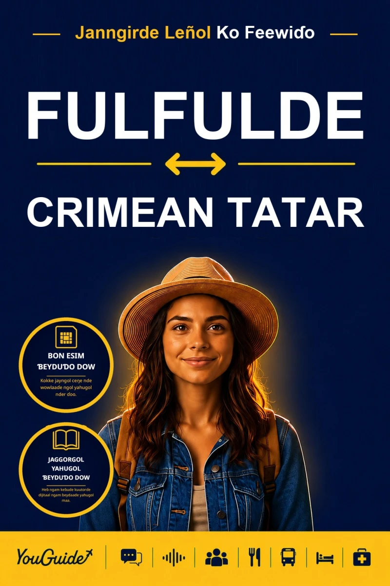 Portada: The Language Guide for Travelers - Fulani to Crimean Tatar