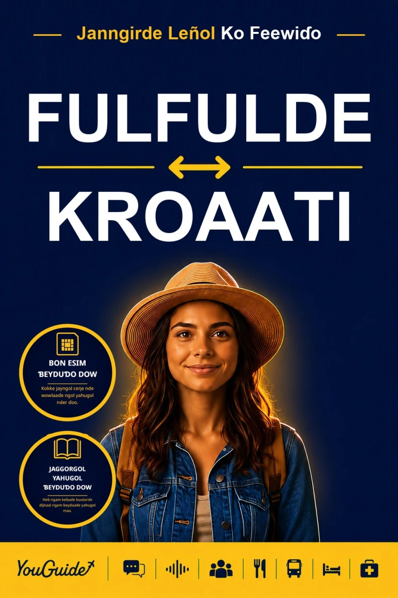 Portada: The Language Guide for Travelers - Fulani to Croatian