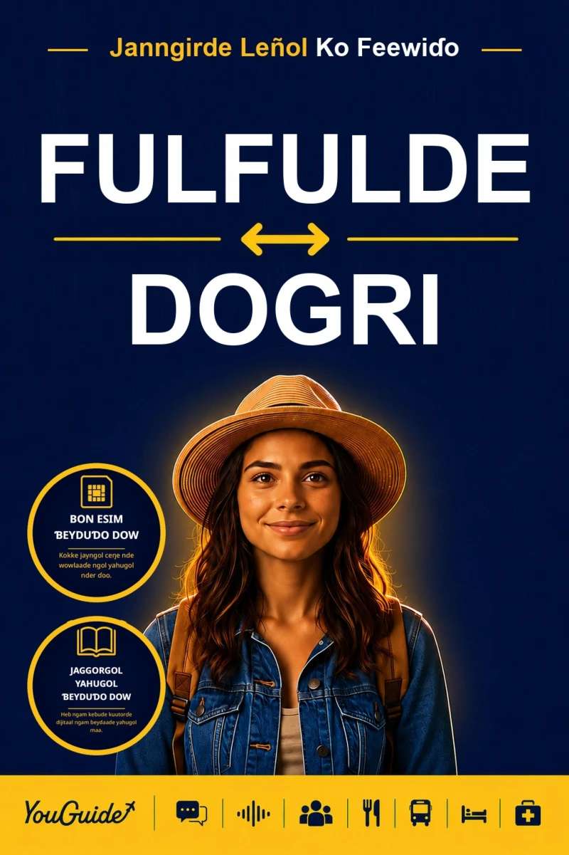 Portada: The Language Guide for Travelers - Fulani to Dogri