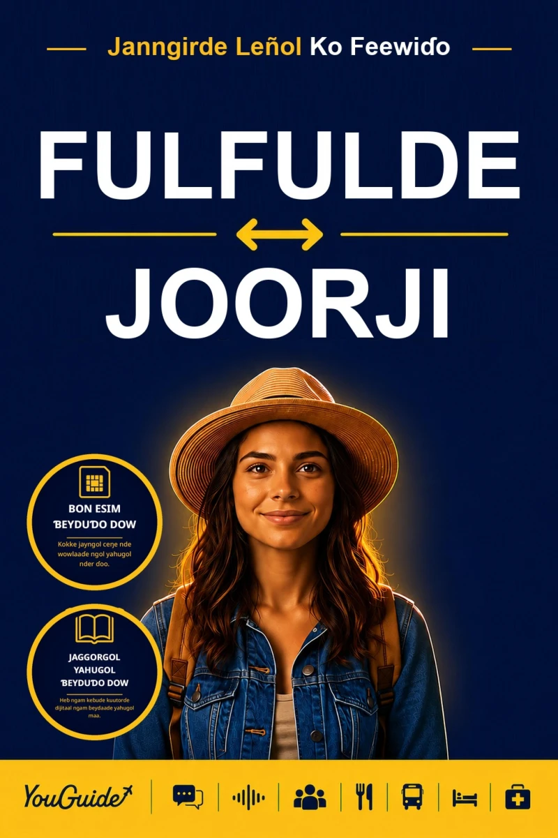 Portada: The Language Guide for Travelers - Fulani to Georgian