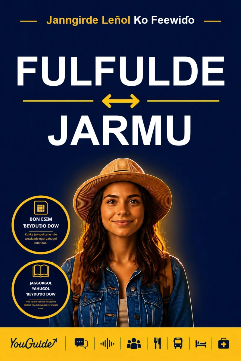 Portada: The Language Guide for Travelers - Fulani to German