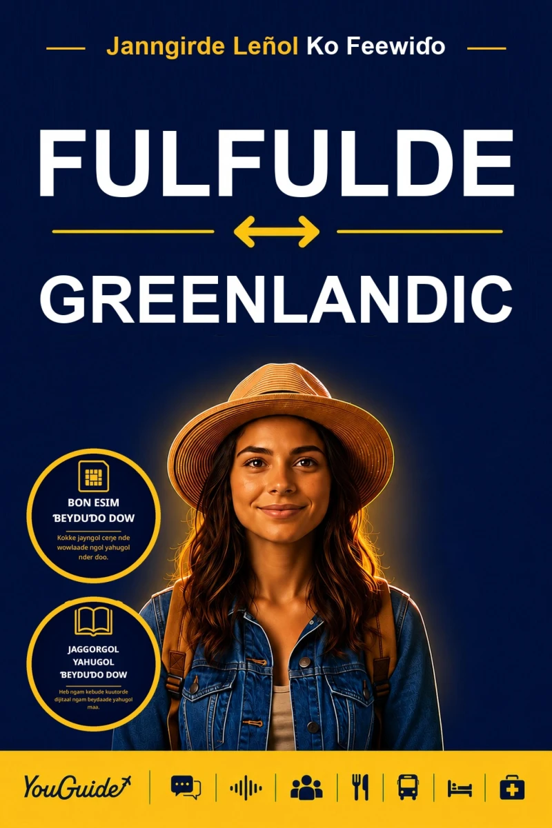 Portada: The Language Guide for Travelers - Fulani to Greenlandic