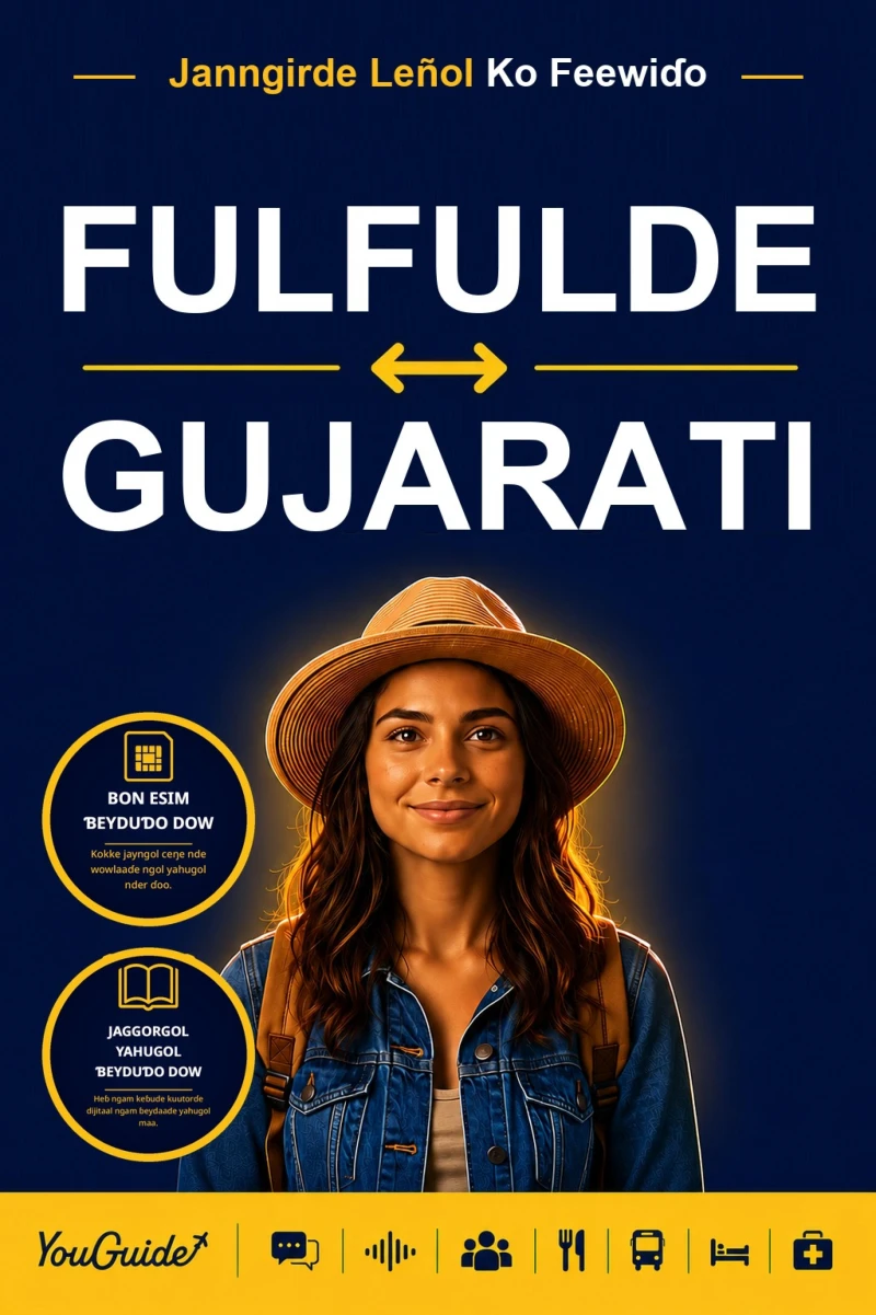 Portada: The Language Guide for Travelers - Fulani to Gujarati