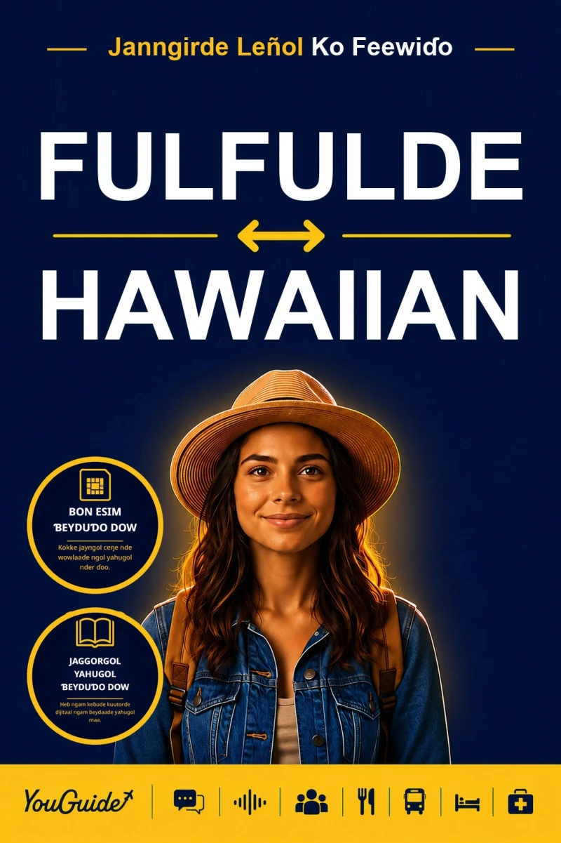 Portada: The Language Guide for Travelers - Fulani to Hawaiian