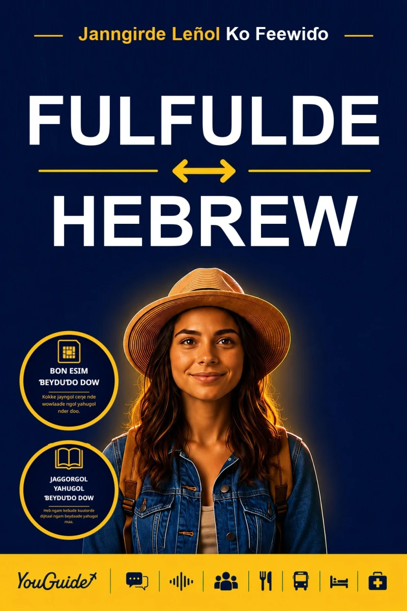 Portada: The Language Guide for Travelers - Fulani to Hebrew