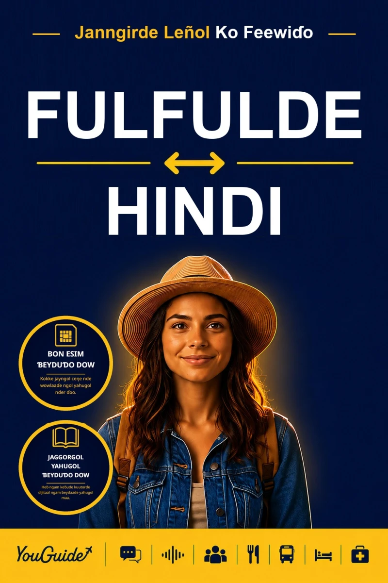 Portada: The Language Guide for Travelers - Fulani to Hindi