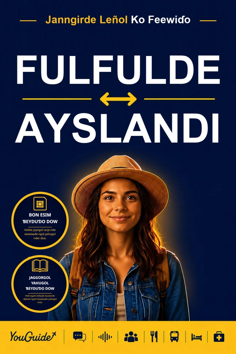Portada: The Language Guide for Travelers - Fulani to Icelandic