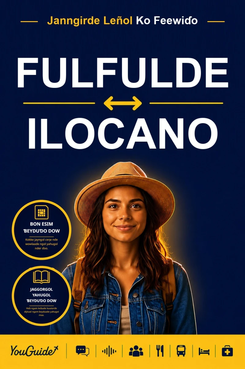 Portada: The Language Guide for Travelers - Fulani to Ilocano