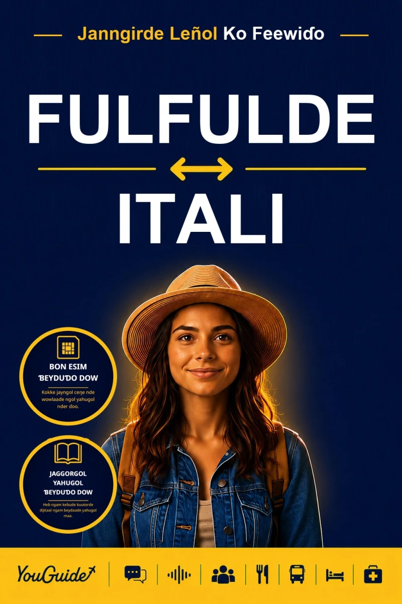 Portada: The Language Guide for Travelers - Fulani to Italian