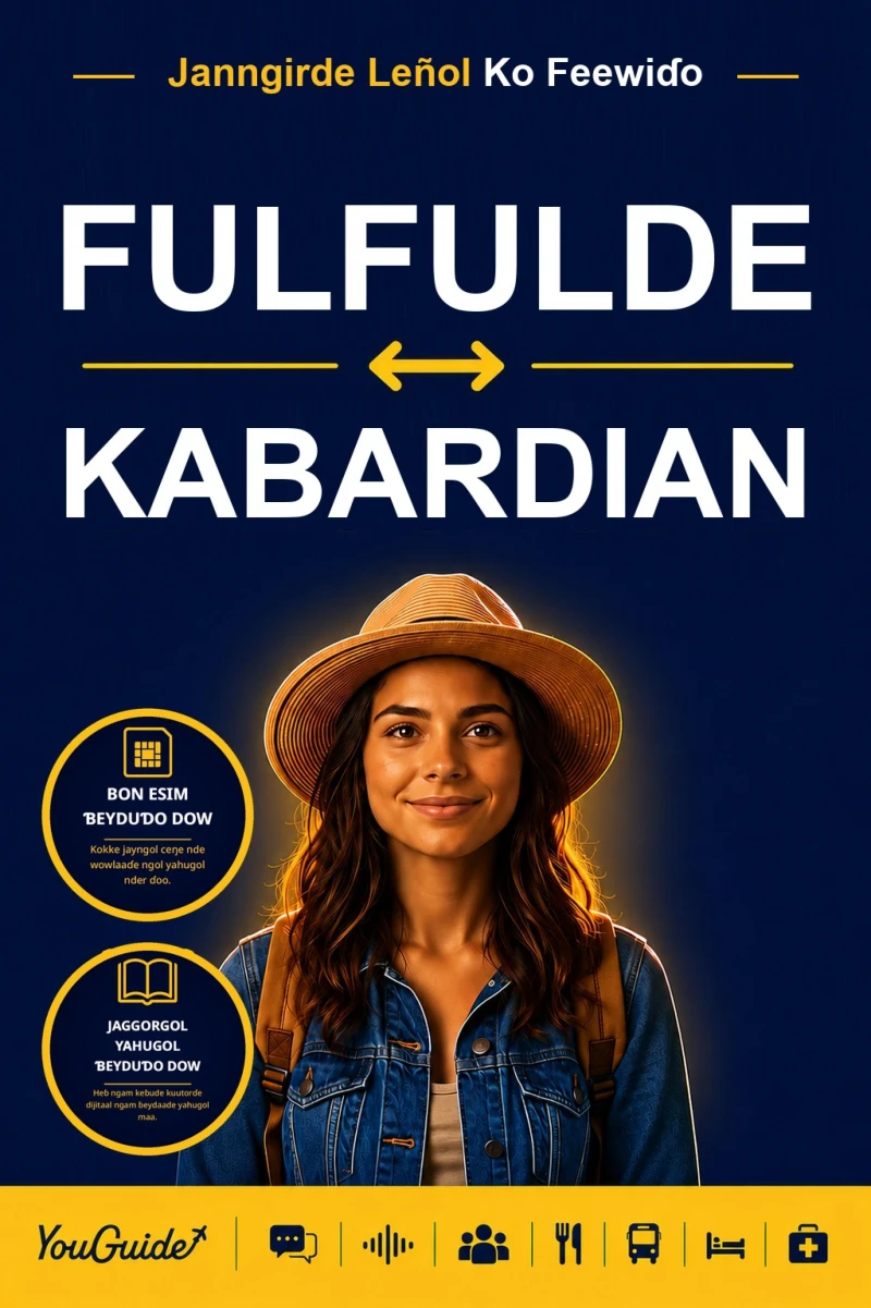Portada: The Language Guide for Travelers - Fulani to Kabardian