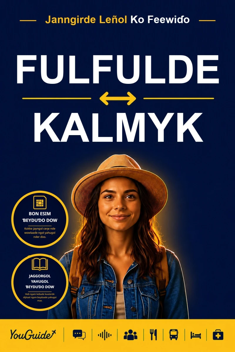 Portada: The Language Guide for Travelers - Fulani to Kalmyk