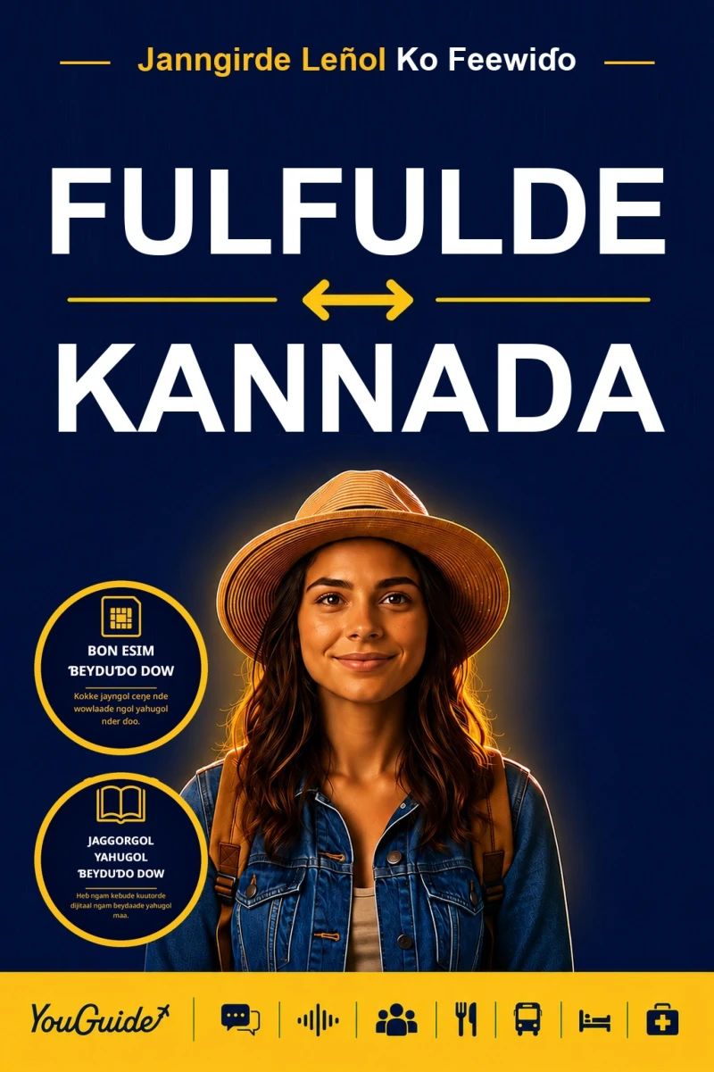 Portada: The Language Guide for Travelers - Fulani to Kannada