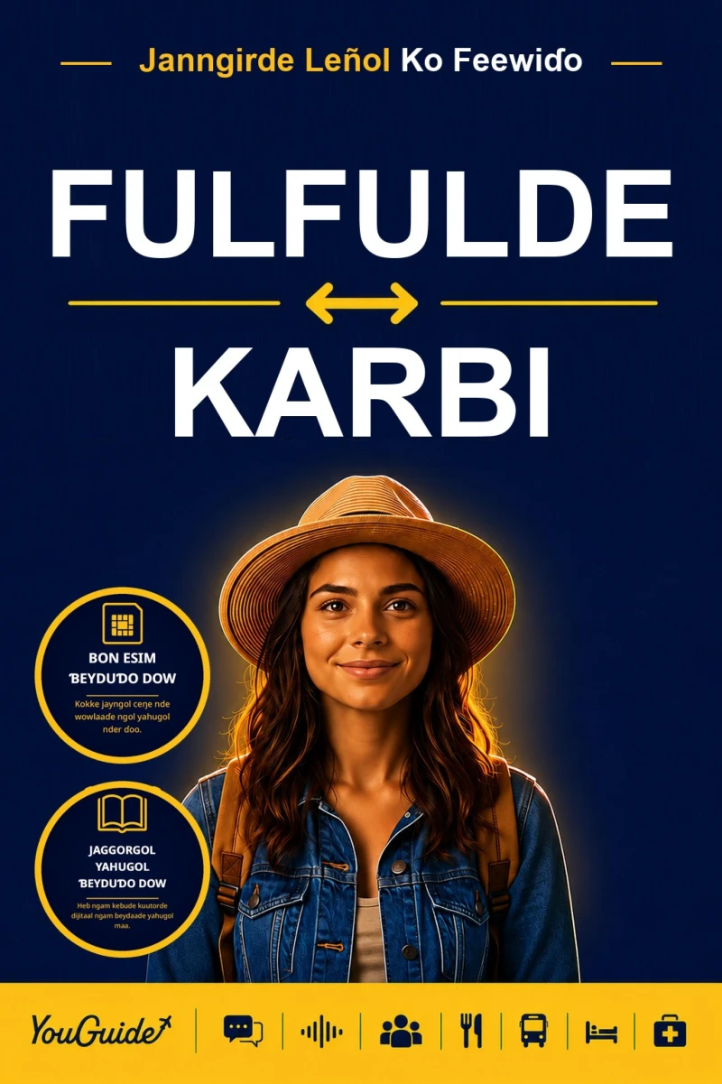 Portada: The Language Guide for Travelers - Fulani to Karbi