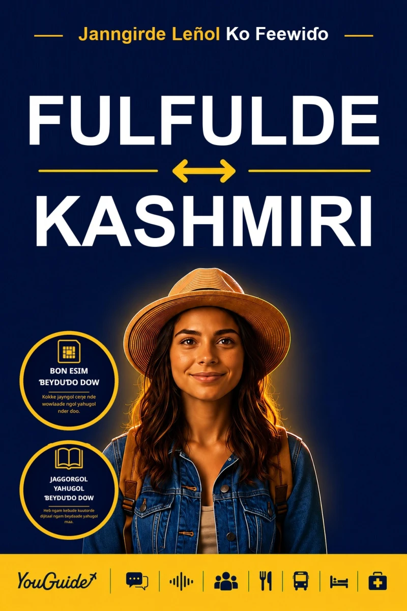 Portada: The Language Guide for Travelers - Fulani to Kashmiri