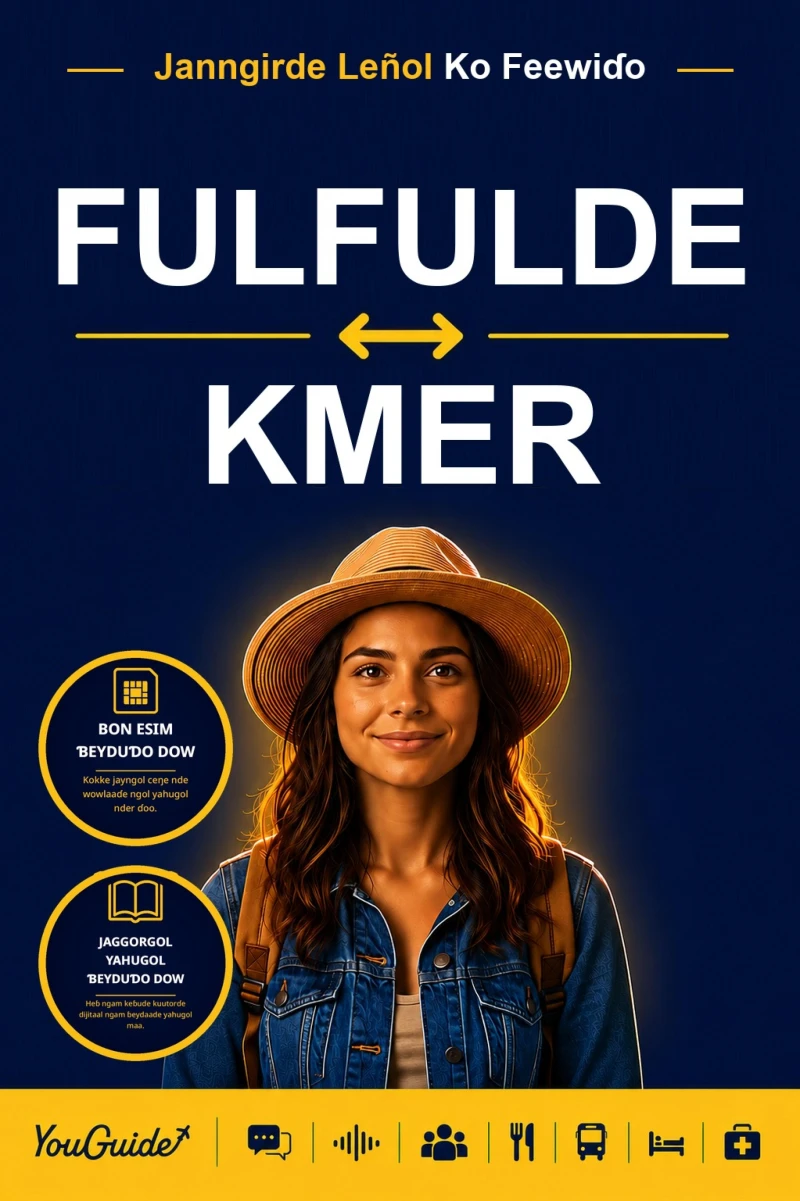 Portada: The Language Guide for Travelers - Fulani to Khmer