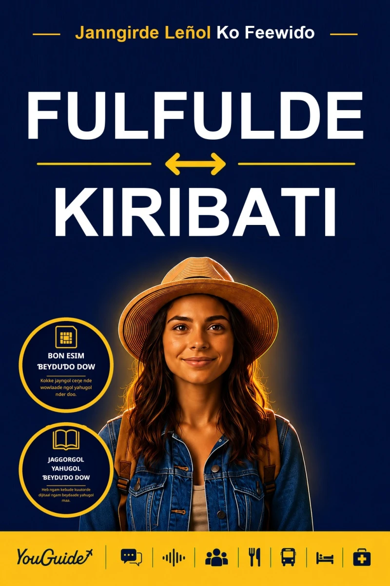 Portada: The Language Guide for Travelers - Fulani to Kiribati
