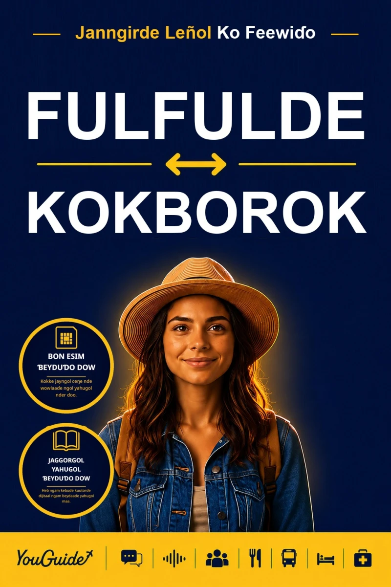 Portada: The Language Guide for Travelers - Fulani to Kokborok