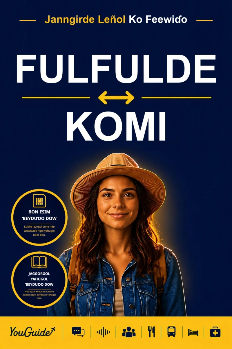 Portada: The Language Guide for Travelers - Fulani to Komi