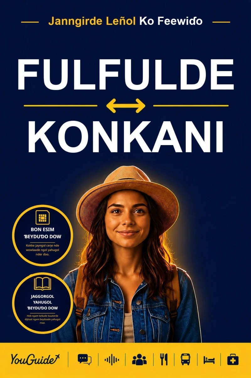 Portada: The Language Guide for Travelers - Fulani to Konkani