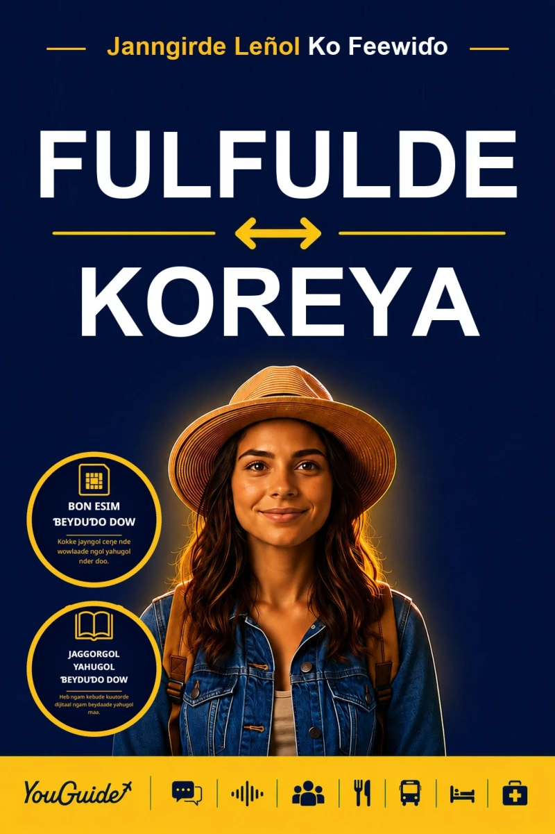 Portada: The Language Guide for Travelers - Fulani to Korean
