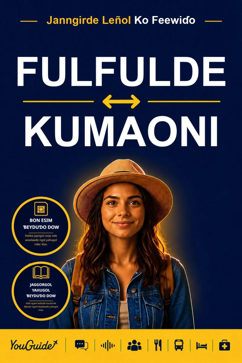 Portada: The Language Guide for Travelers - Fulani to Kumaoni