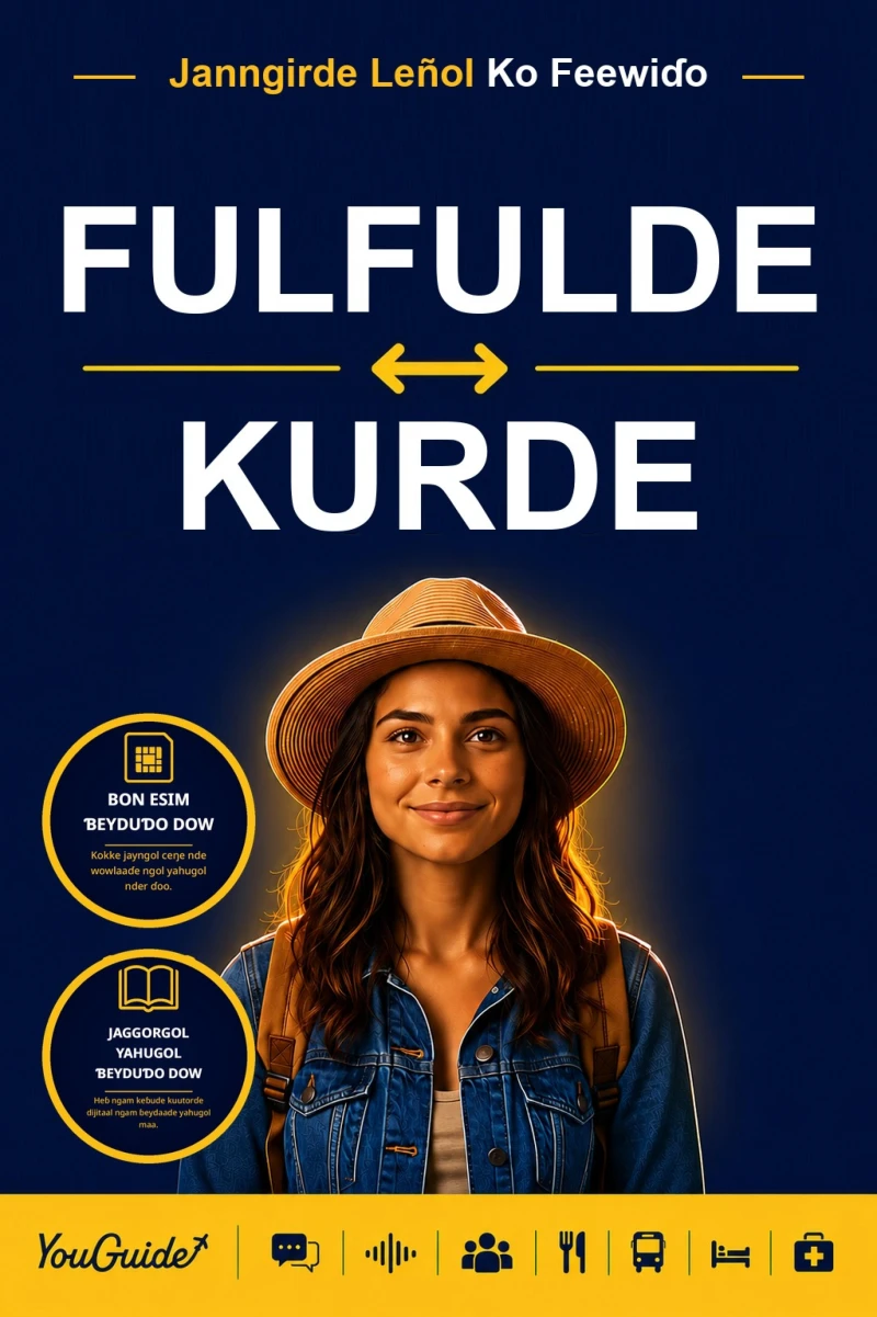 Portada: The Language Guide for Travelers - Fulani to Kurdish