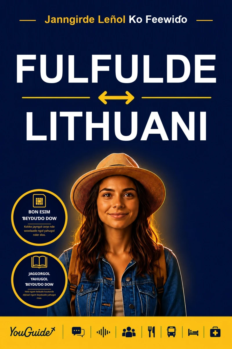 Portada: The Language Guide for Travelers - Fulani to Lithuanian