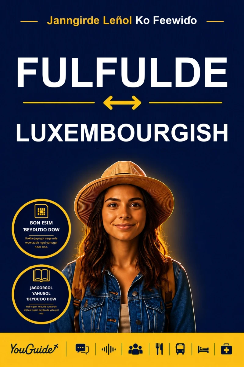 Portada: The Language Guide for Travelers - Fulani to Luxembourgish