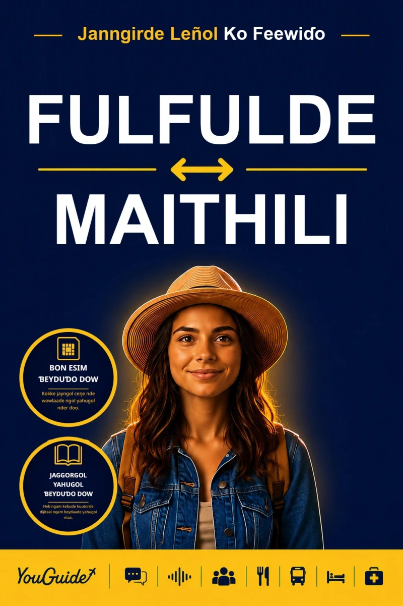 Portada: The Language Guide for Travelers - Fulani to Maithili