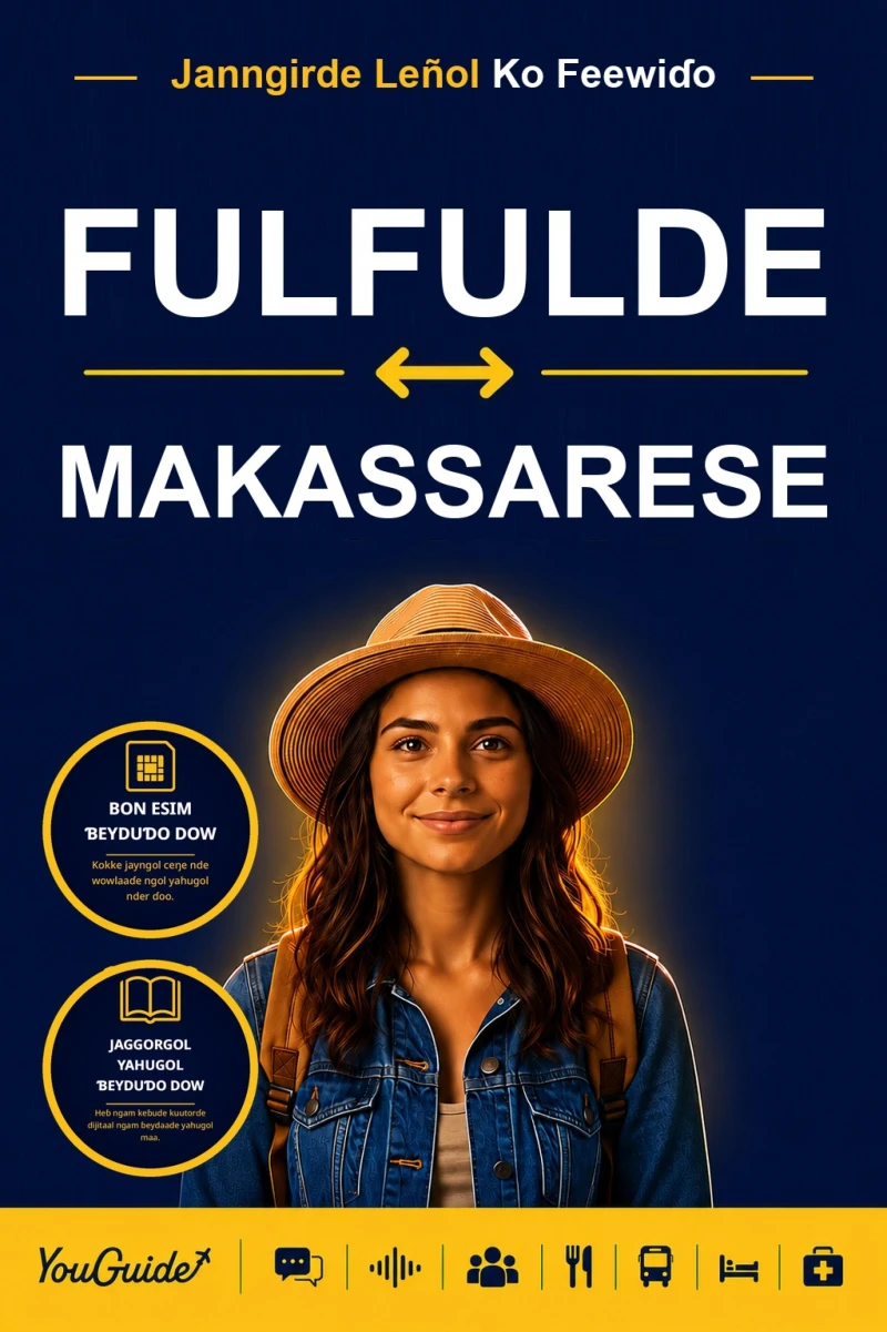 Portada: The Language Guide for Travelers - Fulani to Makassarese