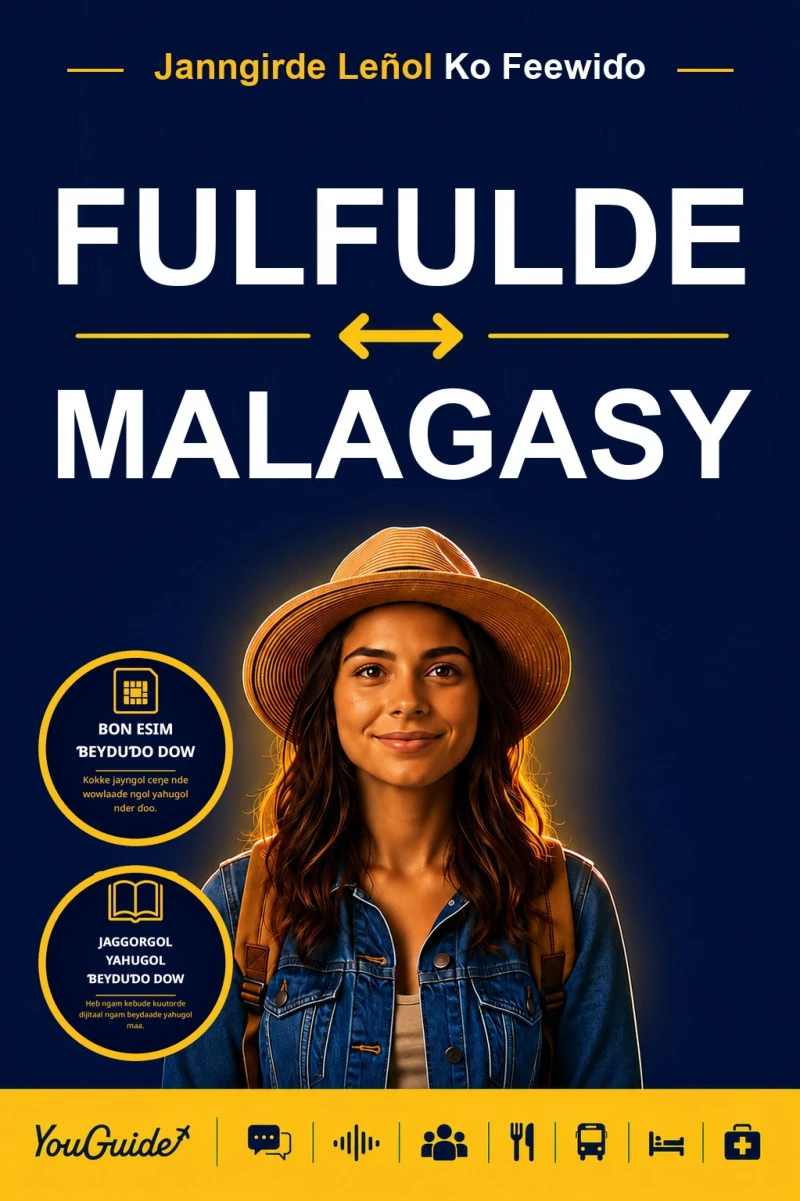 Portada: The Language Guide for Travelers - Fulani to Malagasy