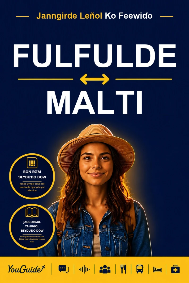 Portada: The Language Guide for Travelers - Fulani to Maltese