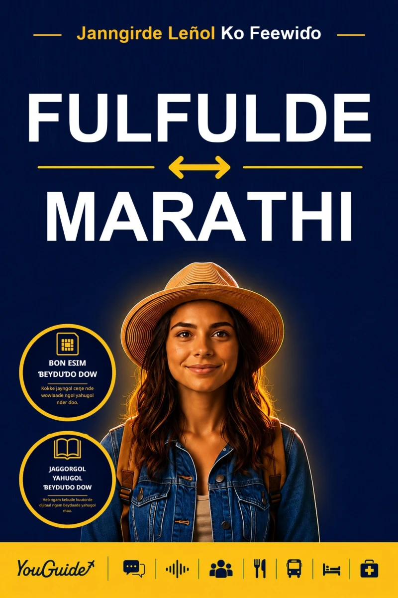 Portada: The Language Guide for Travelers - Fulani to Marathi