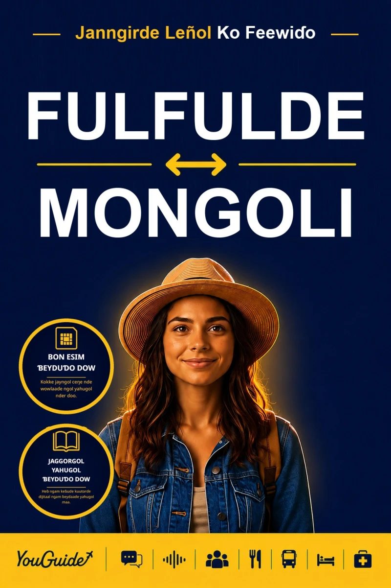 Portada: The Language Guide for Travelers - Fulani to Mongolian