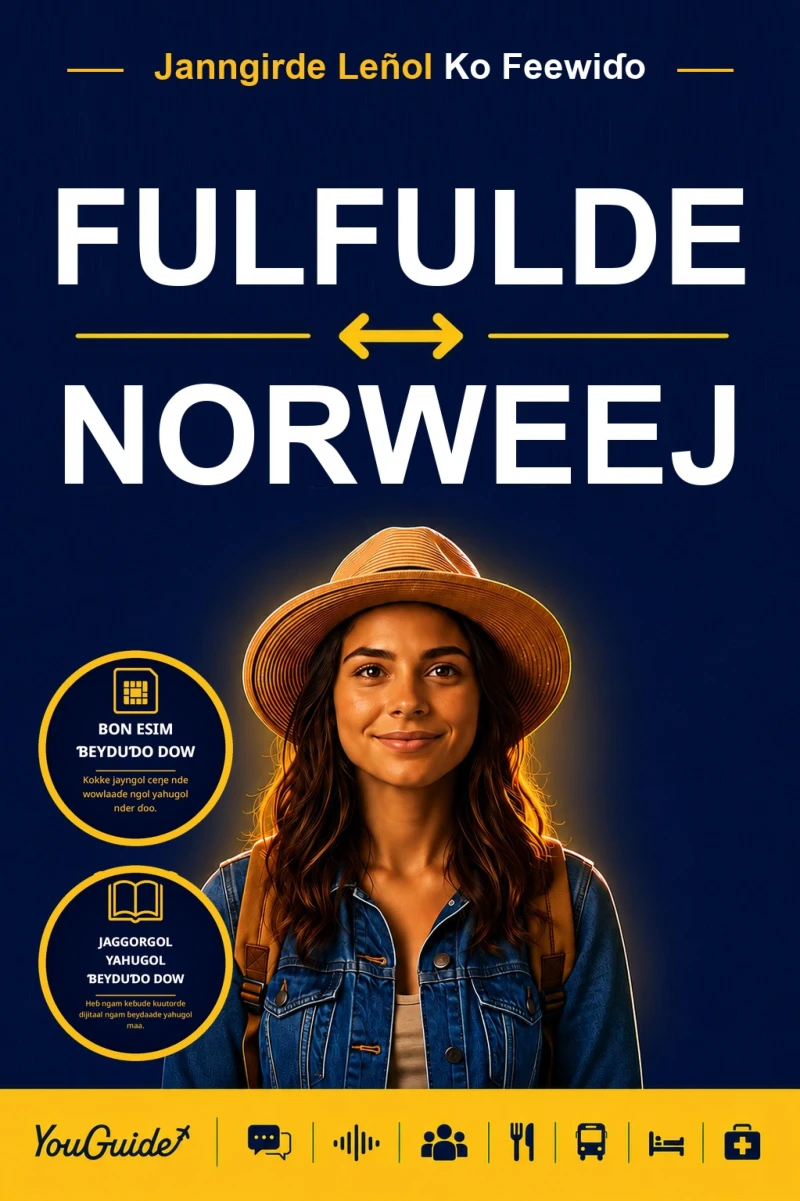 Portada: The Language Guide for Travelers - Fulani to Norwegian