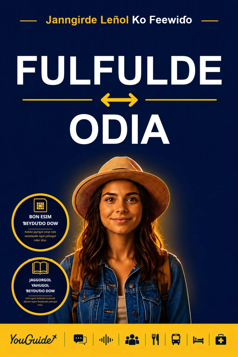 Portada: The Language Guide for Travelers - Fulani to Odia