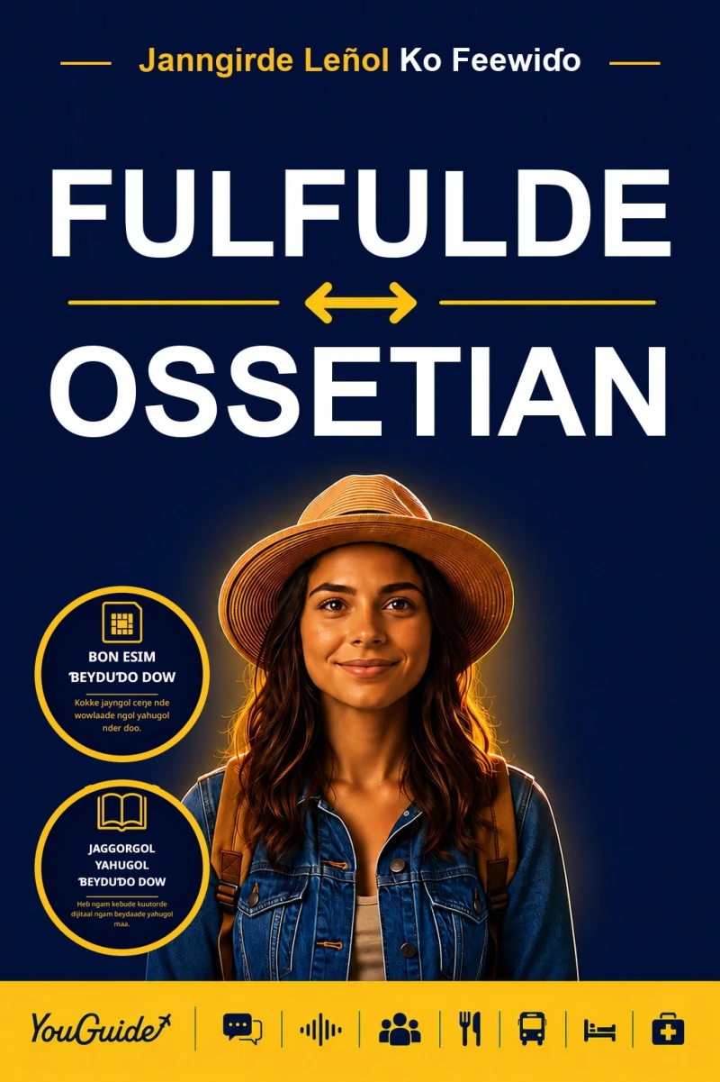 Portada: The Language Guide for Travelers - Fulani to Ossetian