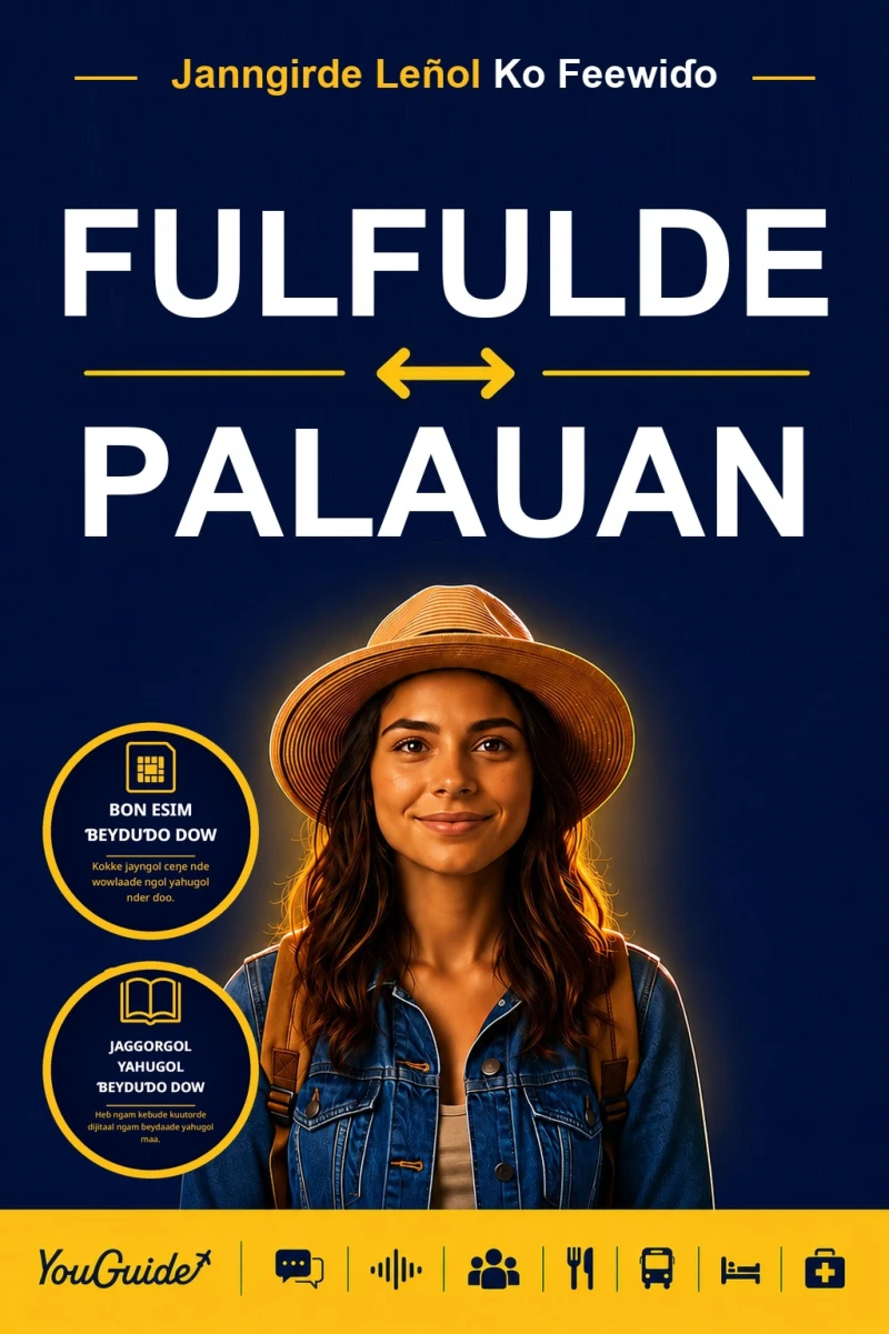 Portada: The Language Guide for Travelers - Fulani to Palauan