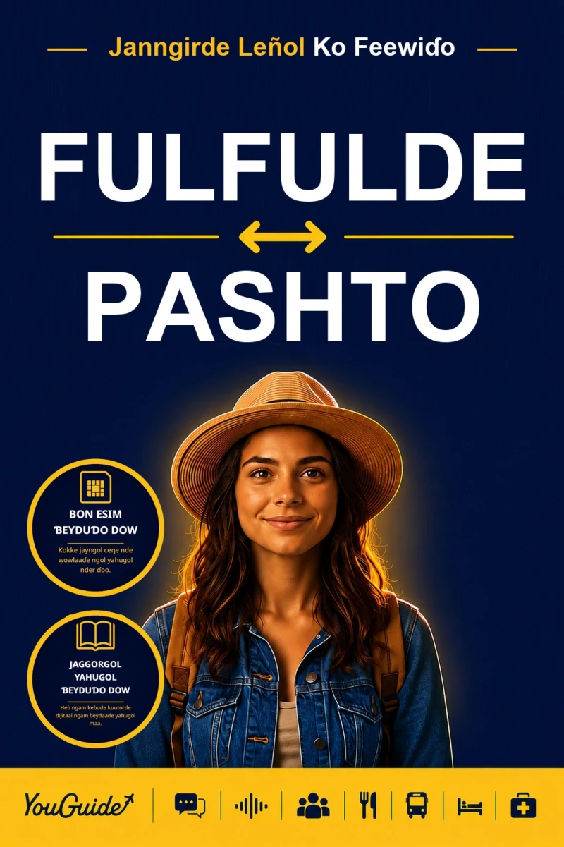 Portada: The Language Guide for Travelers - Fulani to Pashto