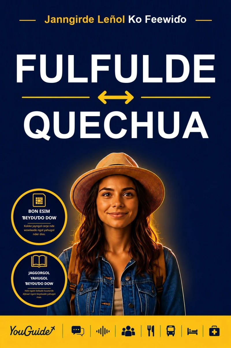 Portada: The Language Guide for Travelers - Fulani to Quechua