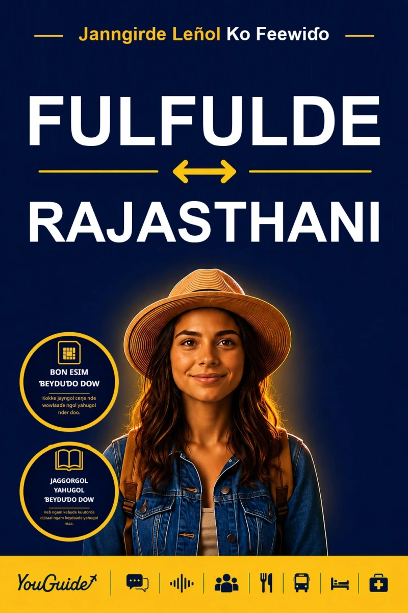 Portada: The Language Guide for Travelers - Fulani to Rajasthani