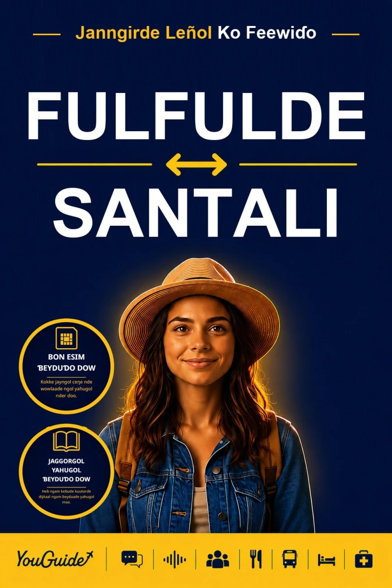 Portada: The Language Guide for Travelers - Fulani to Santali